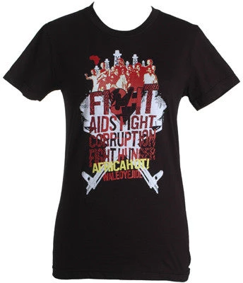 Shaman Work Womens Wale Oyejide - AFRICAHOT Women's Shirt, Black 1 Shaman Work Womens Wale Oyejide - AFRICAHOT Women's Shirt, Black