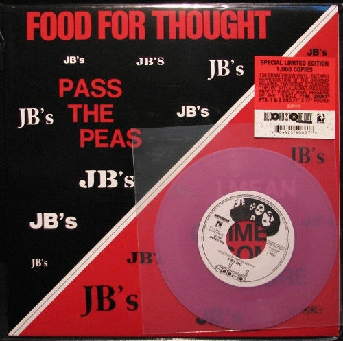 Get On Down The J.B.'s - Food For Thought, LP Vinyl + Bonus 7" Music 2 Get On Down The J.B.'s - Food For Thought, LP Vinyl + Bonus 7" Music