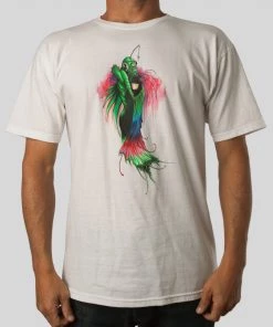 Mens Upper Playground - Alex Pardee Gorton Men's Shirt, White 5 Mens Upper Playground - Alex Pardee Gorton Men's Shirt, White