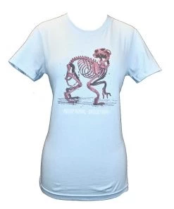 Music Aesop Rock - Skelethon Women's Shirt, Light Blue