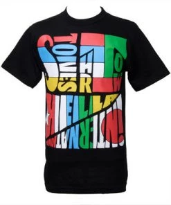 Parra X Stones Throw - Hella International Men's Shirt, Black Music