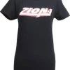 Zion I Zion-I - Red Logo Women's Shirt, Black Womens