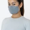 Los Angeles Apparel - Cotton Face Mask, Heather Grey