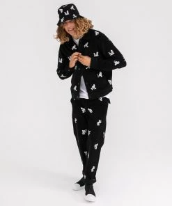 RIPNDIP - Dance Party Men's Corduroy Jacket, Black Mens