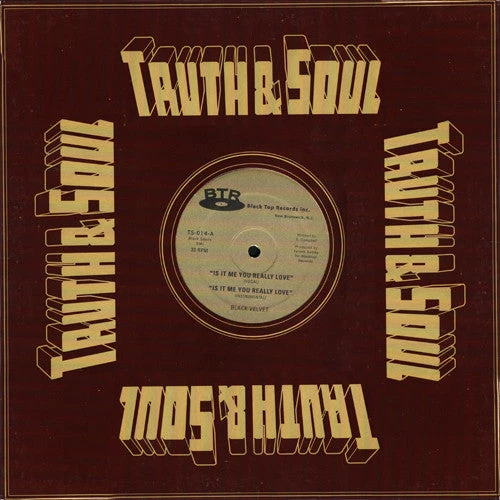 Truth & Soul Black Velvet - Is It Me You Really Love/An Earthquake's Coming, 12" Vinyl 1 Truth & Soul Black Velvet - Is It Me You Really Love/An Earthquake's Coming, 12" Vinyl