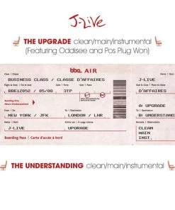 BBE Records J-Live - The Upgrade/ The Understanding, 12" Vinyl