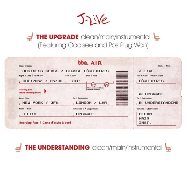 BBE Records J-Live - The Upgrade/ The Understanding, 12" Vinyl 1 BBE Records J-Live - The Upgrade/ The Understanding, 12" Vinyl
