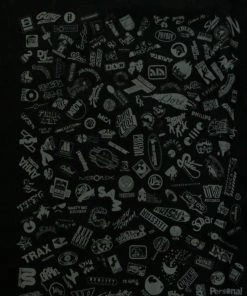 Mens Stones Throw - Labels Logos Men's Shirt, Black