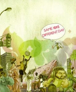 Quannum Music Lyrics Born - Same !@#$ Different Day, CD (Autographed)