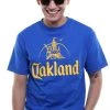 Adapt Clothing Mens Adapt - Oakland Men's Tee, Royal