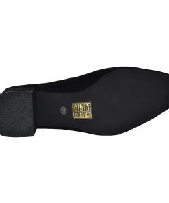 Womens Jeffrey Campbell - Oceane Mules, Black Suede