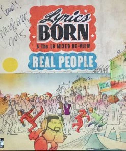 Lyrics Born - Real People Ltd Edition Clear 2XLP Vinyl (Autographed) Music