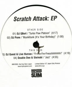 Hip Hop Slam Music Scratch Attack: EP, 12" Vinyl