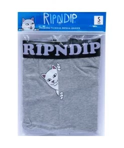RIPNDIP - Peeking Nermal Boxers, Heather Grey Mens