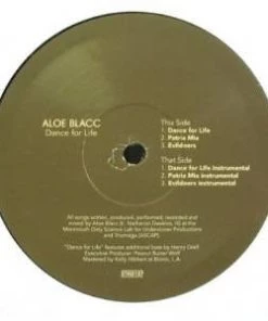 Stones Throw Aloe Blacc - Dance For Life, 12" Vinyl