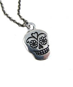 Ornamental Things - Sugar Skull Necklace