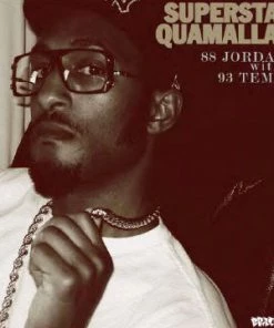 Brick Records Music Superstar Quamallah - 88 Jordans With A 93 Temp, 7" Vinyl