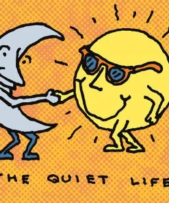 Mens The Quiet Life - Sun & Moon Men's Shirt, Tie Dye