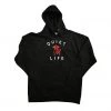 The Quiet Life - Classic Shhh Pullover Men's Hood, Black Mens