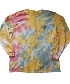 The Quiet Life - Take A Break Men's L/S Tee, Tie Dye Mens