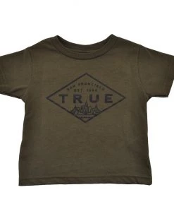 TRUE - Established Basic Kids Tee, Olive