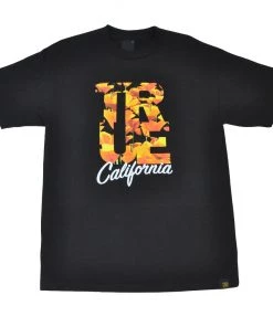 Mens TRUE - Poppy Men's T-Shirt, Black