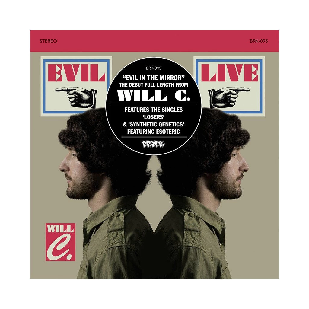 Brick Records Will C - Evil In The Mirror, CD Music 1 Brick Records Will C - Evil In The Mirror, CD Music
